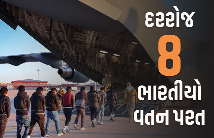 અમેરિકાએ 7 મહિનામાં 1700થી વધુ ભારતીયોને તગેડી મૂક્યા, તેમાં આ બે રાજ્યના સૌથી વધુ