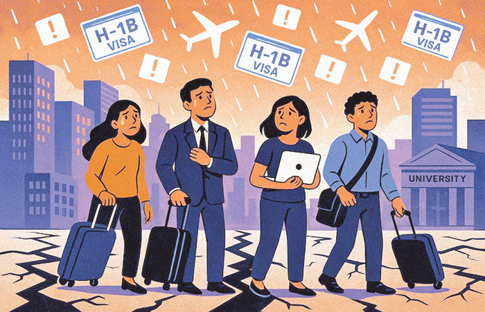 H-1B વિઝા ફીમાં વધારો ભારત કરતાં અમેરિકાને વધુ નુકસાન પહોંચાડશે