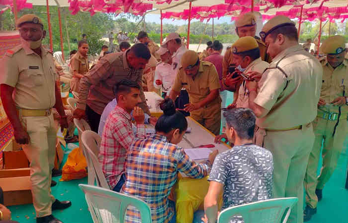 જામનગરમાં રાષ્ટ્રપતિના આગમનને લઈને પોલીસ તંત્ર એલર્ટ: સજ્જડ બંદોબસ્ત માટે પોલીસ પોઈન્ટ ફાળવવાની કામગીરી