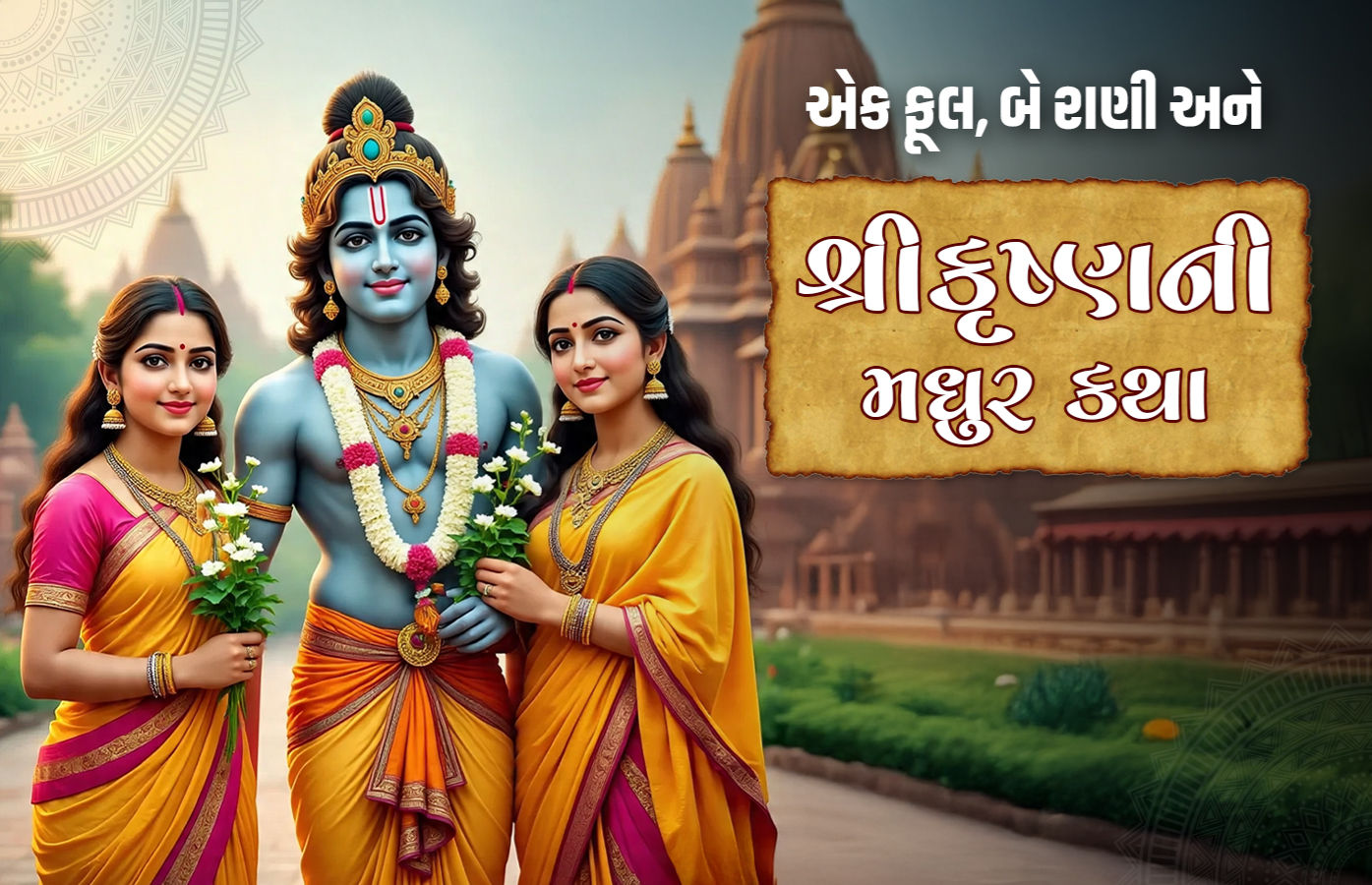 જન્માષ્ટમી 2025: જાણો કૃષ્ણ, રુક્મિણી અને સત્યભામાના પ્રેમ અને અહંકારની અનોખી ગાથા