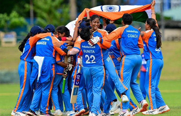 Blind T20 world cup: ભારતીય બ્લાઇન્ડ મહિલા ટીમે T20 વર્લ્ડ કપનો ખિતાબ જીત્યો, ફાઇનલમાં નેપાળને હરાવ્યું