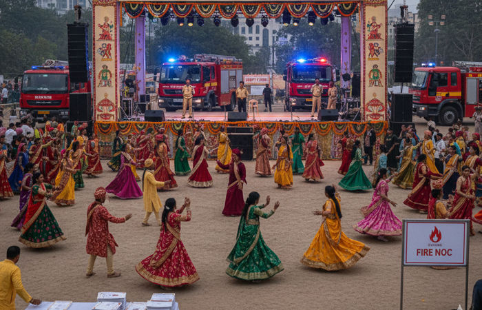 મોટા ઉપાડે SOP જાહેર કરાયા બાદ અમદાવાદમાં ગરબા યોજવા 58માંથી માત્ર બે પાર્ટીને જ ફાયર NOC