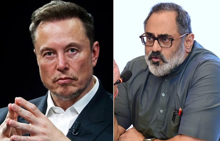 Elon Musk questions EVMs; BJP leader Rajeev Chandrasekhar responds