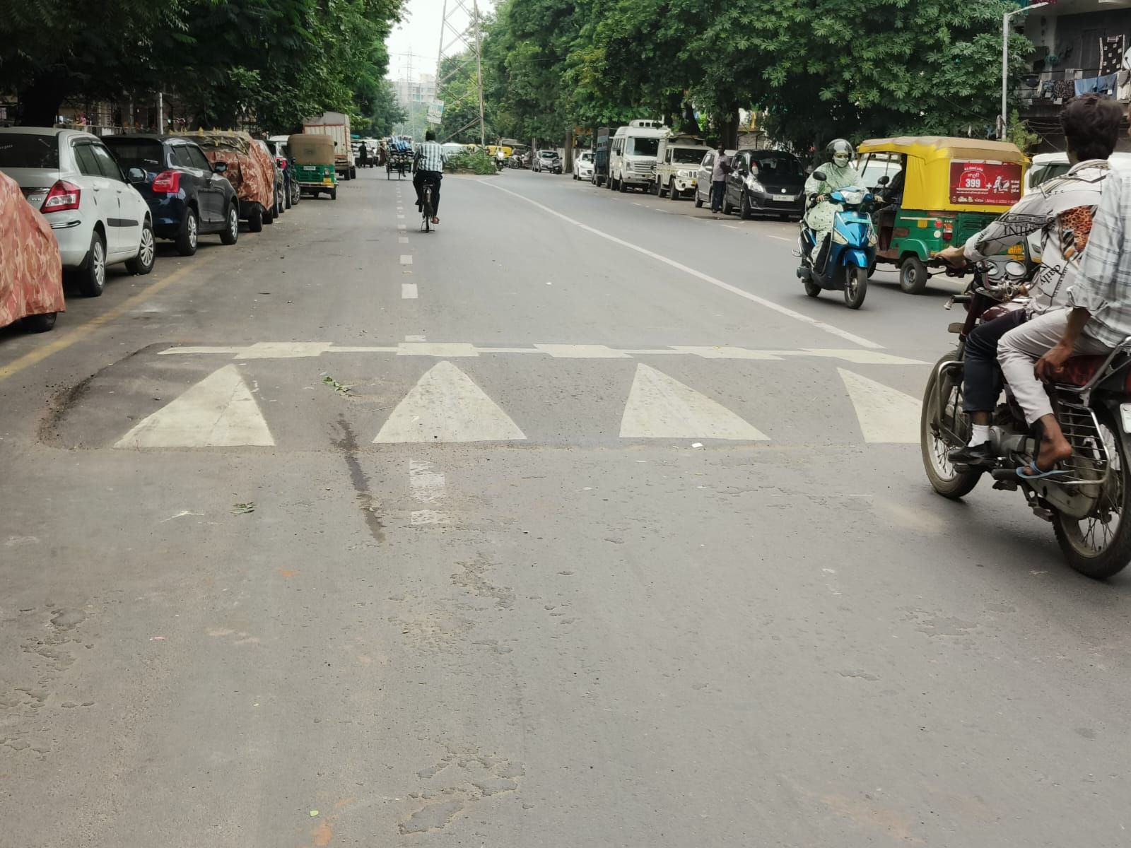 Speed breakers in Ahmedabad are uneven, improper and faulty, pose serious risk to commuters