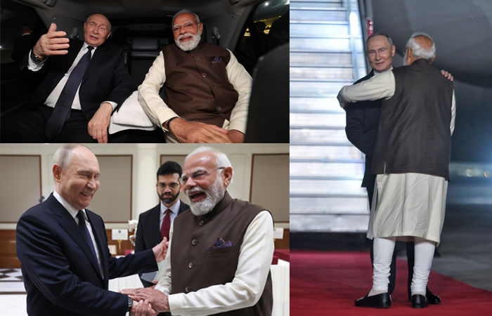 Putin India Visit: PM મોદીએ ગળે લગાવીને કર્યું મિત્ર પુતિનનું સ્વાગત, ડિનર બાદ ભેટમાં આપી ભગવદ્ ગીતા