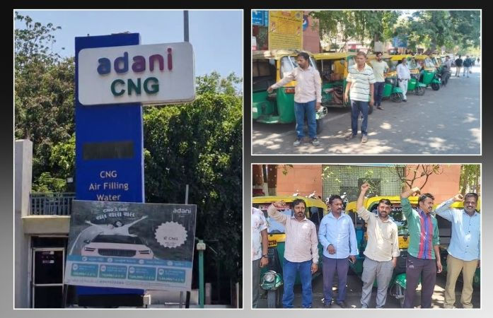 'ગેસ સસ્તો કરો અથવા ભાડું વધારવાની મંજૂરી આપો’ અમદાવાદમાં CNG ભાવ વધારા સામે રિક્ષાચાલકોનો આક્રોશ