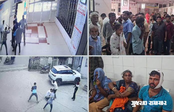 જાફરાબાદમાં જૂથ અથડામણ: એક જૂથે હોસ્પિટલમાં ઘૂસીને પણ ઈજાગ્રસ્તો, વકીલ સહિતના લોકોને માર્યા