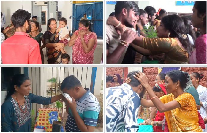 રાજ્યભરની જેલોમાં રક્ષાબંધનની ભવ્ય ઉજવણી, કેદી ભાઈ-બહેનો વચ્ચે લાગણીસભર દ્રશ્યો સર્જાયા