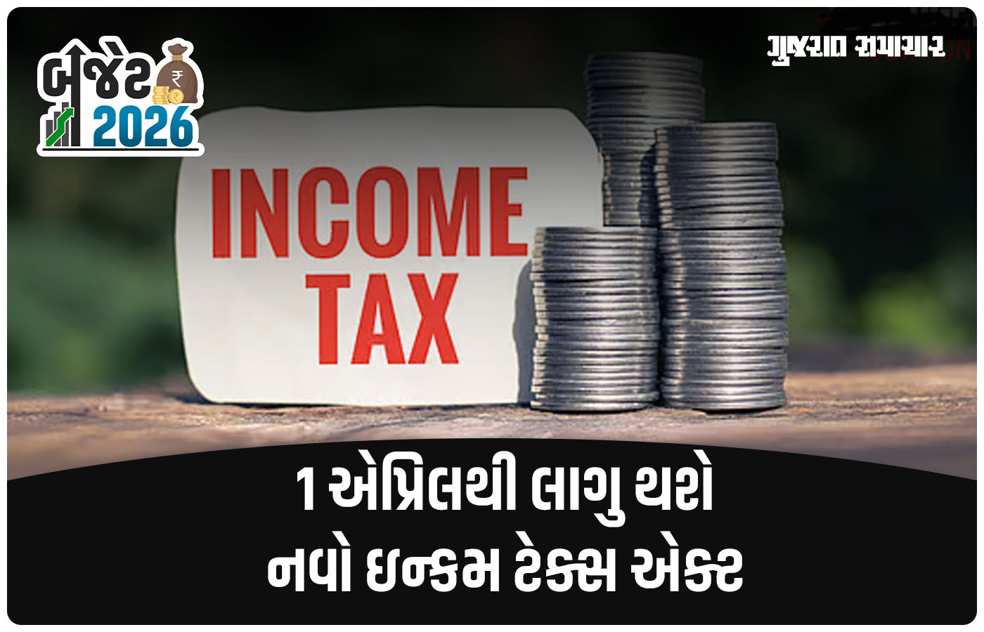 Budget 2026: ઇન્કમ ટેક્સ સ્લેબમાં કોઈ ફેરફાર નહીં, પણ ડાયરેક્ટ ટેક્સ અંગે મોટી જાહેરાતો