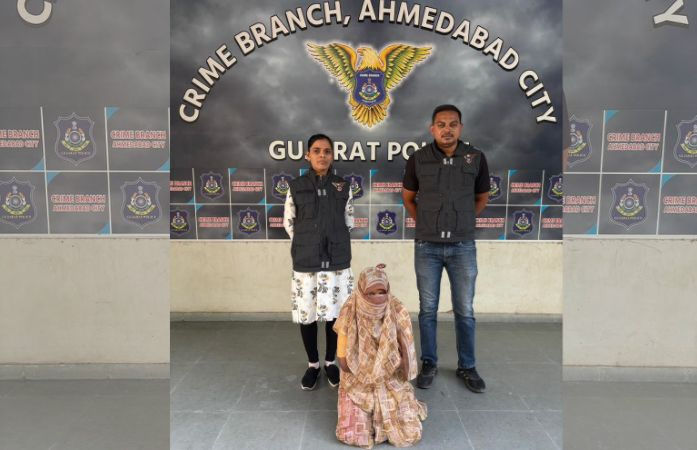 અમદાવાદ: લૂંટના ઈરાદે લસ્સીમાં ઝેર ભેળવી વૃદ્ધની હત્યા કરનાર 'લતા' ઝડપાઈ