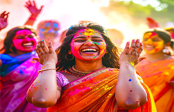 સાસરીયામાં પહેલી હોળી                                   .