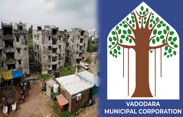 બે વર્ષે પણ મકાન ન મળતા તાંદલજાના રહીશોનો વડોદરા પાલિકામાં મોરચો : ભૂખ હડતાલની ચિમકી