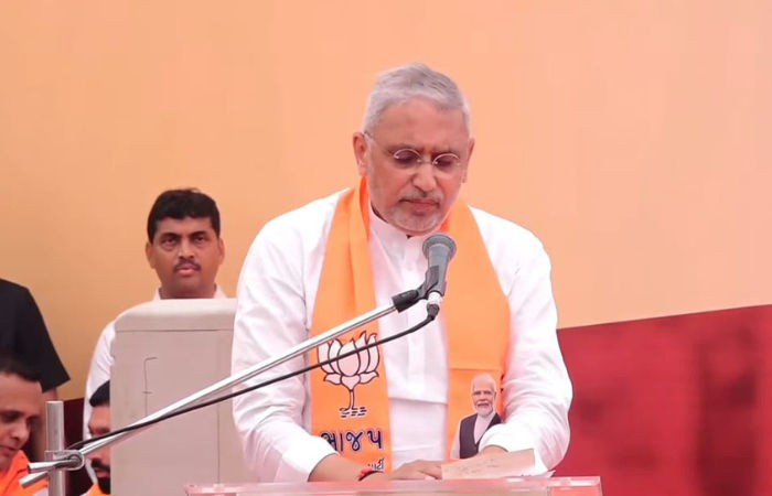 Jagdish Vishwakarma takes charge as 14th Gujarat BJP President