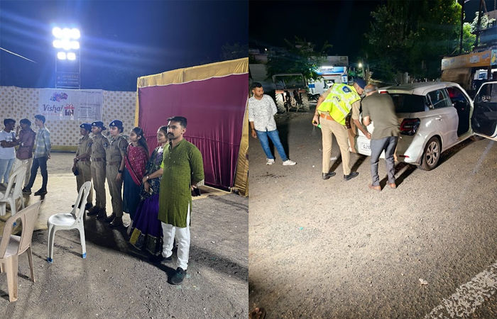 જામનગર શહેર અને જિલ્લામાં નવરાત્રીના મહોત્સવ દરમિયાન પોલીસ વિભાગની લોખંડી સુરક્ષા વ્યવસ્થા