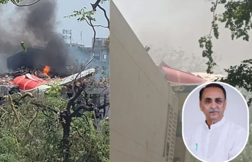 Ahmedabad plane crash: Former Gujarat CM Vijay Rupani was onboard, critically injured