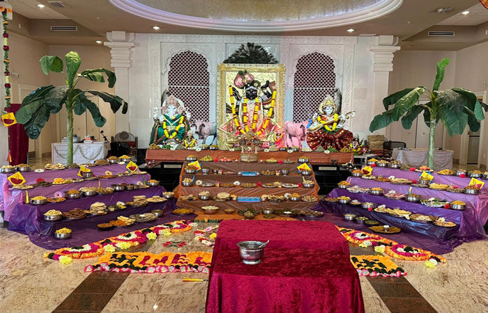 ગોકુળથી આરંભ થયેલ અન્નકૂટની પરંપરા ફ્લોરિડા પહોંચી