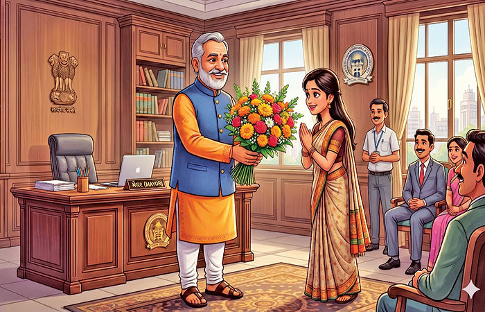 નવા મેયરોને રોજ 100 વાર લખી લાવવાનું લેસન