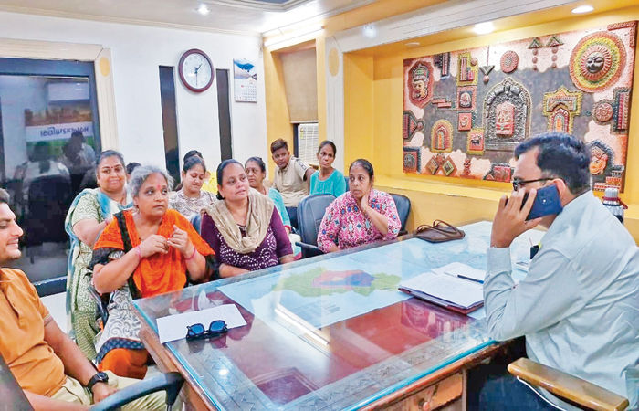 મનપામાં ભળ્યાને 6 મહિના થવા છતાં ઉત્તરસંડામાં પ્રાથમિક સુવિધાનો અભાવ