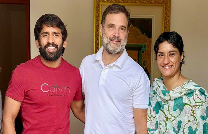 હરિયાણા વિધાનસભાની ચૂંટણીમાં થશે ‘દંગલ’, વિનેશ ફોગાટ અને બજરંગ પુનિયા લડશે ચૂંટણી