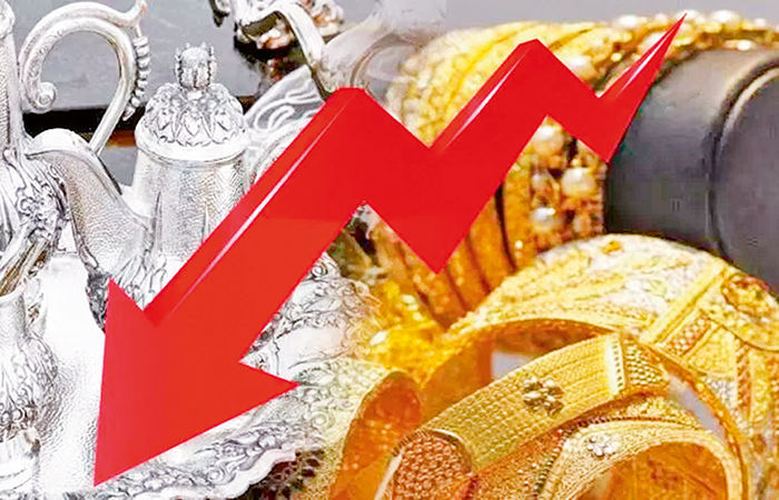 ચાંદીમાં રેકોર્ડ તેજીને બ્રેક : સોનામાં પણ પીછેહટ : ક્રૂડમાં તેજીનું વલણ જારી