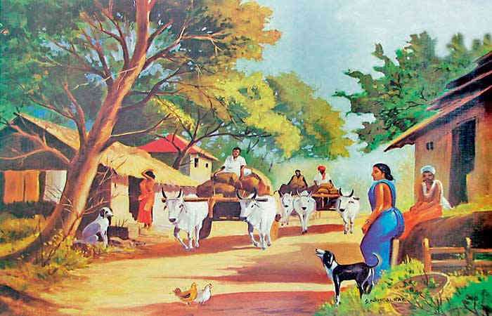 કિયા ભાઈને આંગણે આંબો મોરિયો રે