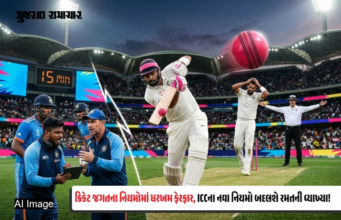 T20 અને ટેસ્ટ ક્રિકેટમાં મોટા ફેરફાર, 1 ઓક્ટોબરથી અમલી નવા નિયમોથી બેટરને જલસા, બોલરો પરેશાન