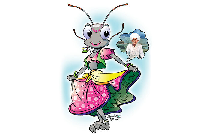 હાલો કીડીબાઈની જાનમાં...                                         .