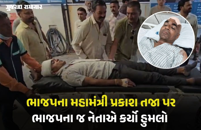 VIDEO | અમરેલી: ભાજપના ધારાસભ્યની હાજરીમાં જ દામનગર શહેર મહામંત્રી પર ઘાતક હુમલો, હુમલો કરનાર પણ BJP નેતા