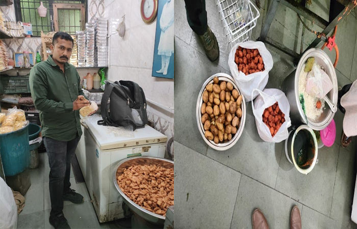 જામનગર શહેરમાં શ્રાવણ માસ તેમજ ધાર્મિક તહેવારોને લઈને પાલિકાનું ફૂડ તંત્ર હરકતમાં : ફરાળી ખાદ્ય ચીજોના 17 નમૂના લેબમાં મોકલાયા