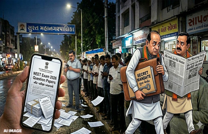 'પેપર લીક થાય પણ મેયરના નામ નહીં...', સુરત ભાજપમાં પેચ ફસાતાં સોશિયલ મીડિયામાં ટ્રોલિંગ