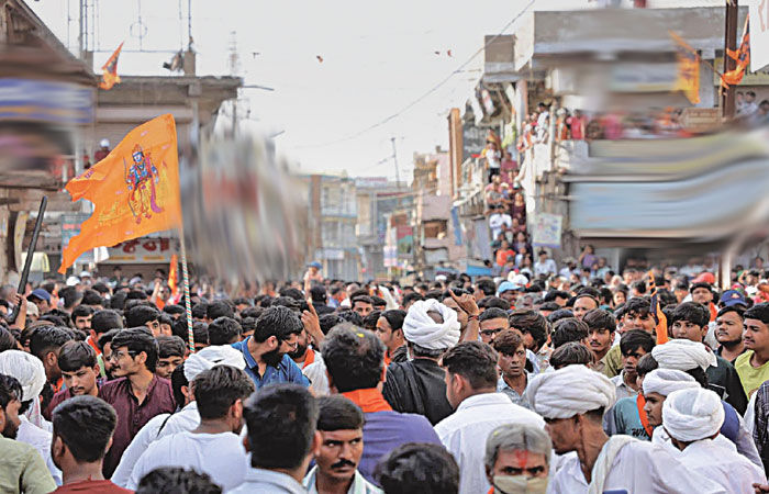 હળવદમાં રામલલ્લા નગરચર્યાએ નિકળ્યાઃ 'જય શ્રી રામ'ના નાદથી વાતાવરણ ગુંજી ઉઠયું