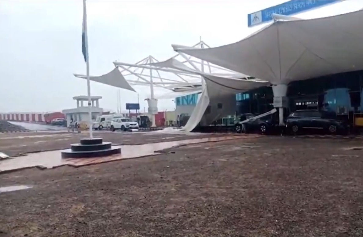 After Delhi, canopy collapses at Rajkot airport