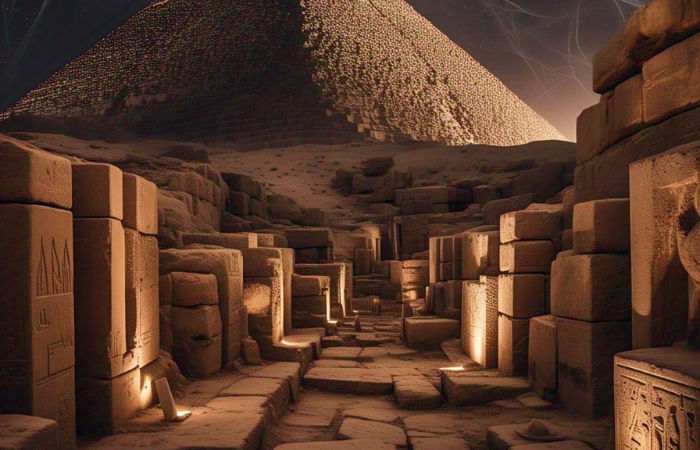 Scientists claim discovery of vast underground city beneath pyramids of Giza