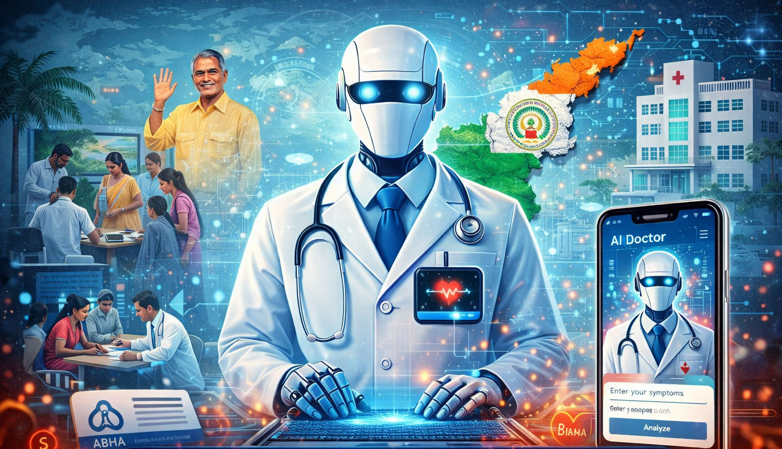 આંધ્ર પ્રદેશમાં હવે AI ડોક્ટર કરશે દર્દીઓની સારવાર, જાણો કેવી રીતે…