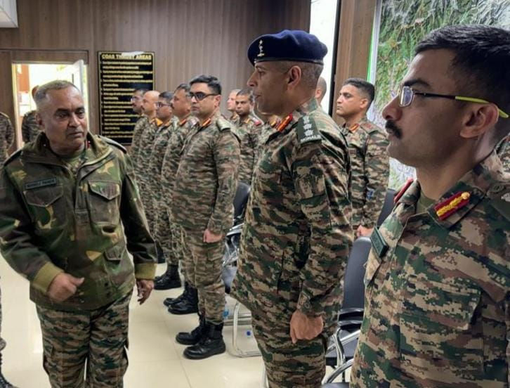 Army chief reviews ground situation in J&K’s Poonch after cop’s murder