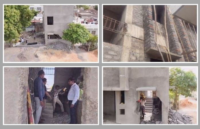 અમરેલીના ચમારડી સબ-સેન્ટરના બાંધકામમાં ગંભીર બેદરકારી: અનેક ફરીયાદ બાદ જાગેલી સરકારે એન્જિનિયરને નોટિસ ફટકારી