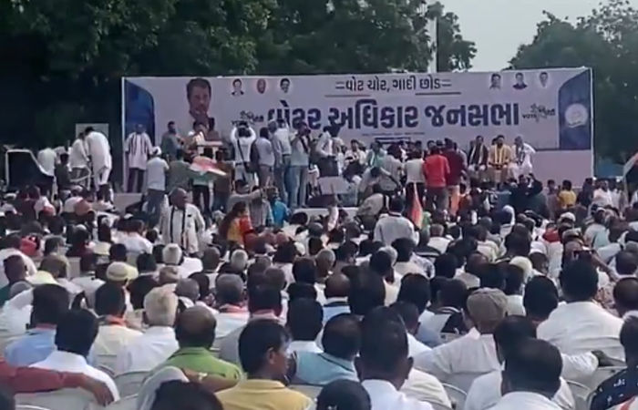 'ગુજરાતમાં ભાજપે વોટ ચોરીનું મોડલ ઊભું કર્યું', અમદાવાદમાં કોંગ્રેસની 'વોટર અધિકાર' જનસભામાં ગેનીબેનનું નિવેદન