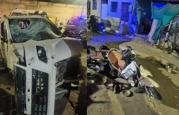 Policeman involved in reckless driving, leaves three injured in Ahmedabad