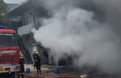 Fire breaks out at chemical warehouse in Narol-Isanpur industrial estate