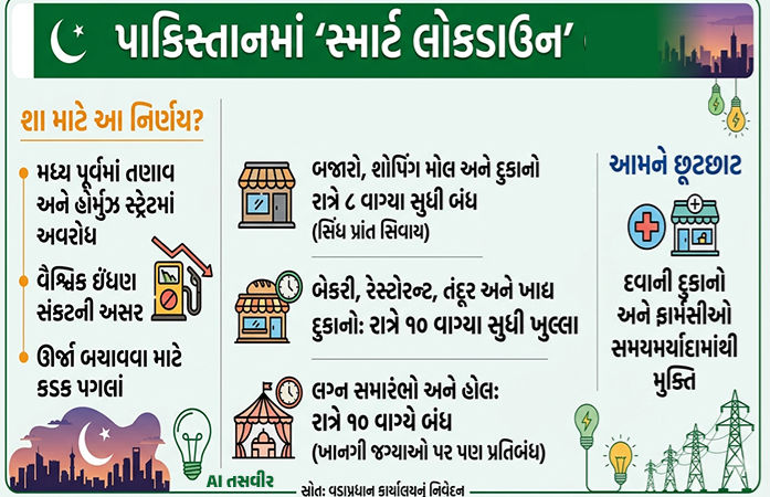 પાકિસ્તાનમાં આજ રાત્રે 8 વાગ્યાથી 'સ્માર્ટ લોકડાઉન'! જાણો શું છે શાહબાઝ સરકારનો નવો આદેશ