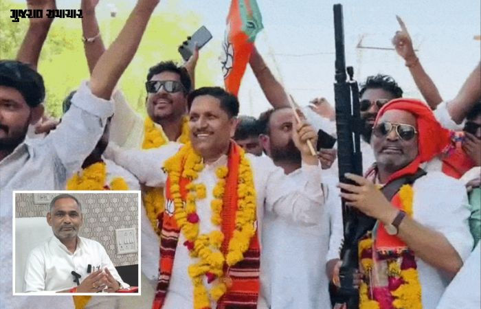 છોટા ઉદેપુર: બંદૂક લહેરાવવાના કેસમાં વિવાદ વકરતા સાંસદ જશુ રાઠવાની પ્રતિક્રિયા, કહ્યું- 'અતિ ઉત્સાહમાં કાયદો ભૂલી ગયા'