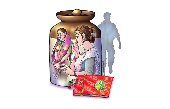 વહેમ તણા વમળો એ તારા મનની માયાજાળ હતી એ માણસના હૈયામાં તો પ્રેમભરી સંભાળ હતી