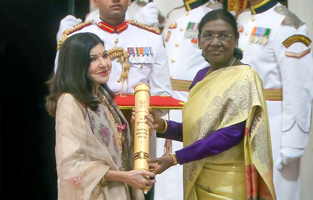 President Droupadi Murmu confers Padma awards, 65 personalities honoured