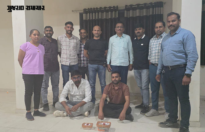 પાલનપુર હાઈવે પર ANTFનો સપાટો: રૂ.5 લાખના મેફેડ્રોન ડ્રગ્સ સાથે રાજસ્થાનના 2ની ધરપકડ