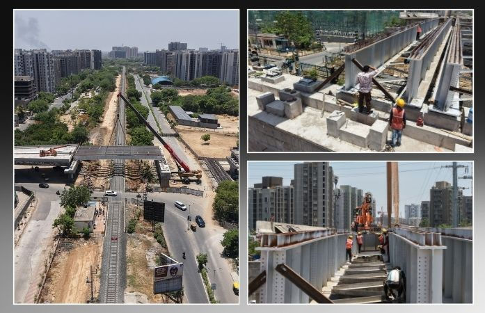 મકરબા બ્રિજનું કામ અંતિમ તબક્કામાં: બ્રિજ પર 12 સ્ટીલ ગર્ડર ગોઠવવાનું કામ પૂરું, 1 લાખથી વધુ લોકોને મળશે મોટી રાહત!