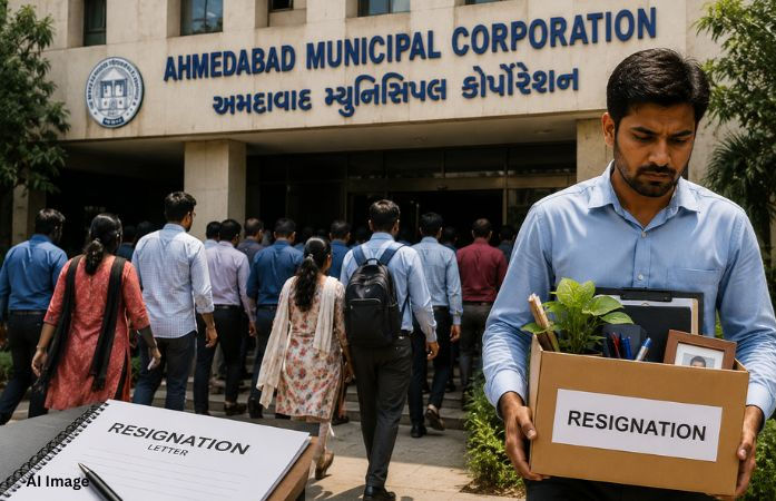 અમદાવાદ મ્યુનિસિપલ કોર્પોરેશનમાં 20થી વધુ કર્મચારીના રાજીનામા, નાની-મોટી નોકરીઓ શોધી લીધી
