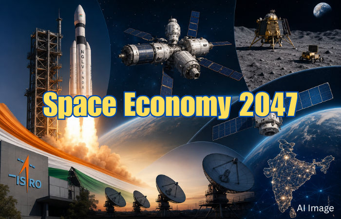 ISRO roadmap to 2047: Bharatiya Antariksh Station, moon sample, $1.5 trillion space economy vision