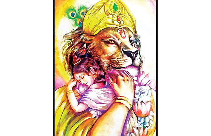 દુષ્ટો માટે 'પ્રભુ' ભયંકર છે, ને પ્રેમભક્તો માટે કમળ જેવા કોમળ અતિ પ્રેમાળ છે