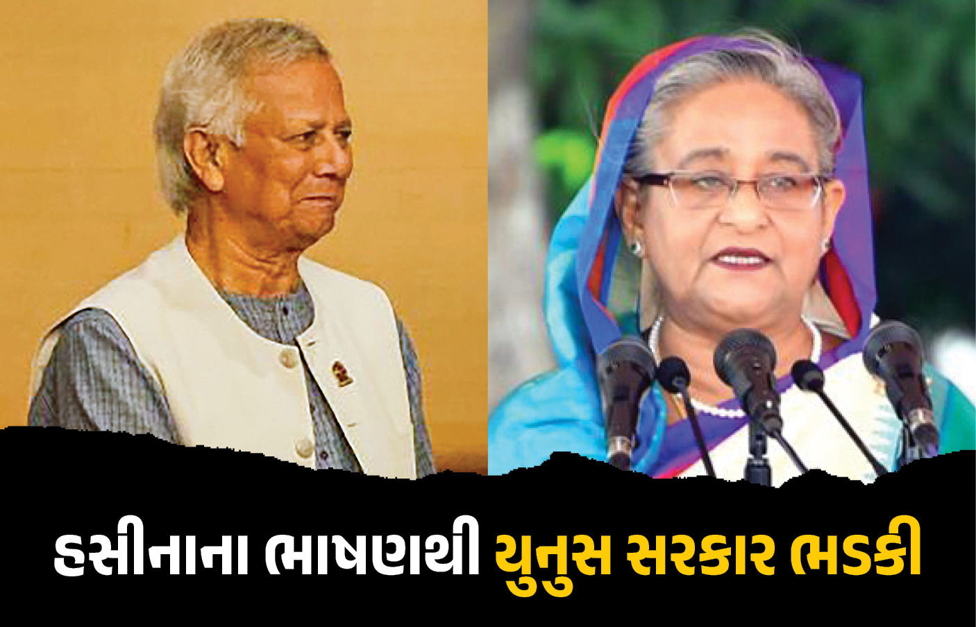 શેખ હસીનાના ભાષણથી બાંગ્લાદેશી સરકાર ભડકી, ભારતને ચેતવણી આપી