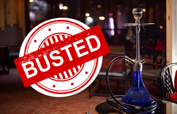 Ahmedabad police bust illegal hookah bar, seize nicotine-laced flavours